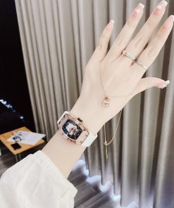 Đồng hồ nữ chính hãng Hanboro đính đá Swarovski 36mm (2)