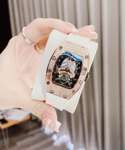 Đồng hồ nữ chính hãng Hanboro đính đá Swarovski 36mm (2)