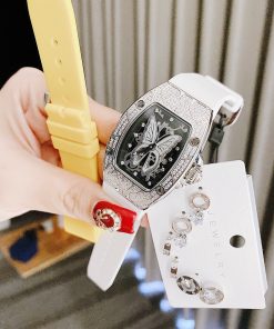 Đồng hồ nữ chính hãng Hanboro họa tiết cánh bướm 36mm (2)