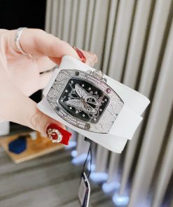 Đồng hồ nữ chính hãng Hanboro họa tiết cánh bướm 36mm (2)