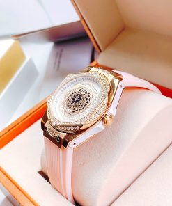 Đồng hồ nữ chính hãng Hanboro màu Rose Gold 36mm (2)