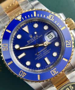 Đồng Hồ Rolex Submariner Mặt Số Xanh Dương Replica 11 Clean Factory 40mm (2)