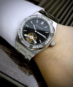 Đồng hồ Audemars Piguet Royal Oak nam đính đá máy cơ Nhật 41mm (1)