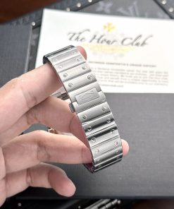 Đồng hồ Cartier Santos Nam Mặt Xám Replica 11 Cao Cấp BV Factory 39 (2)