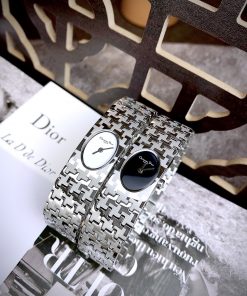 Đồng hồ Christian Dior nữ dây kim loại màu trắng siêu cấp (2)