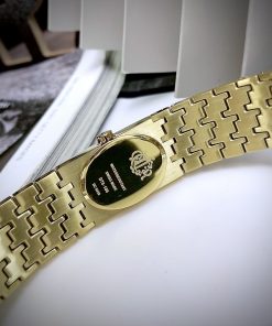 Đồng hồ Christian Dior nữ siêu cấp dây kim loại mạ vàng (2)