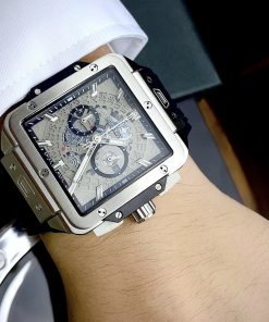 Đồng hồ Hublot nam máy Nhật Fake cao cấp Big Bang Square 42mm