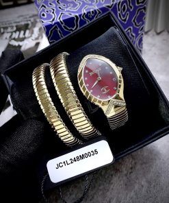 Đồng hồ Just Cavalli JC1L048M0035 Like auth rắn quấn cổ tay 28mm (1)