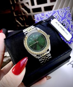 Đồng hồ Just Cavalli JC1L195M0365 nữ giá rẻ mặt xanh lá 34mm