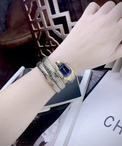 Đồng hồ Just Cavalli nữ hình rắn quấn cổ tay Like auth mặt xanh 28mm (1)