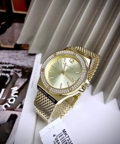 Đồng hồ Michael Kors Lennox Three-Hand Mesh MK7335 Fake Cao Cấp 37mm (2)