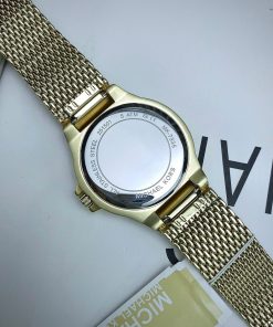 Đồng hồ Michael Kors Lennox Three-Hand Mesh MK7335 Fake Cao Cấp 37mm (2)