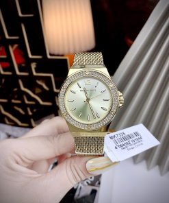 Đồng hồ Michael Kors Lennox Three-Hand Mesh MK7335 Fake Cao Cấp 37mm (2)