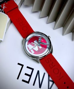 Đồng hồ Michael Kors dây cao su mặt tròn Like Auth 42mm (7)