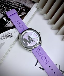 Đồng hồ Michael Kors dây cao su mặt tròn Like Auth 42mm (7)