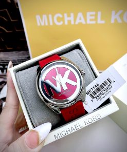 Đồng hồ Michael Kors dây cao su mặt tròn Like Auth 42mm (7)
