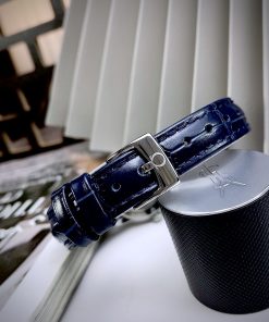 Đồng hồ Omega Fake cao cấp máy Nhật màu xanh dương nữ (2)