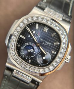 Đồng hồ Patek Philippe Nautilus 5724G đính đá Replica 11 GR Factory 40mm (2)
