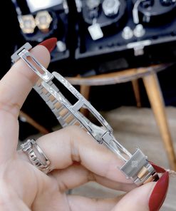 Đồng hồ Patek Philippe giá 2 triệu Nautilus nữ màu demi gold 30mm (2)