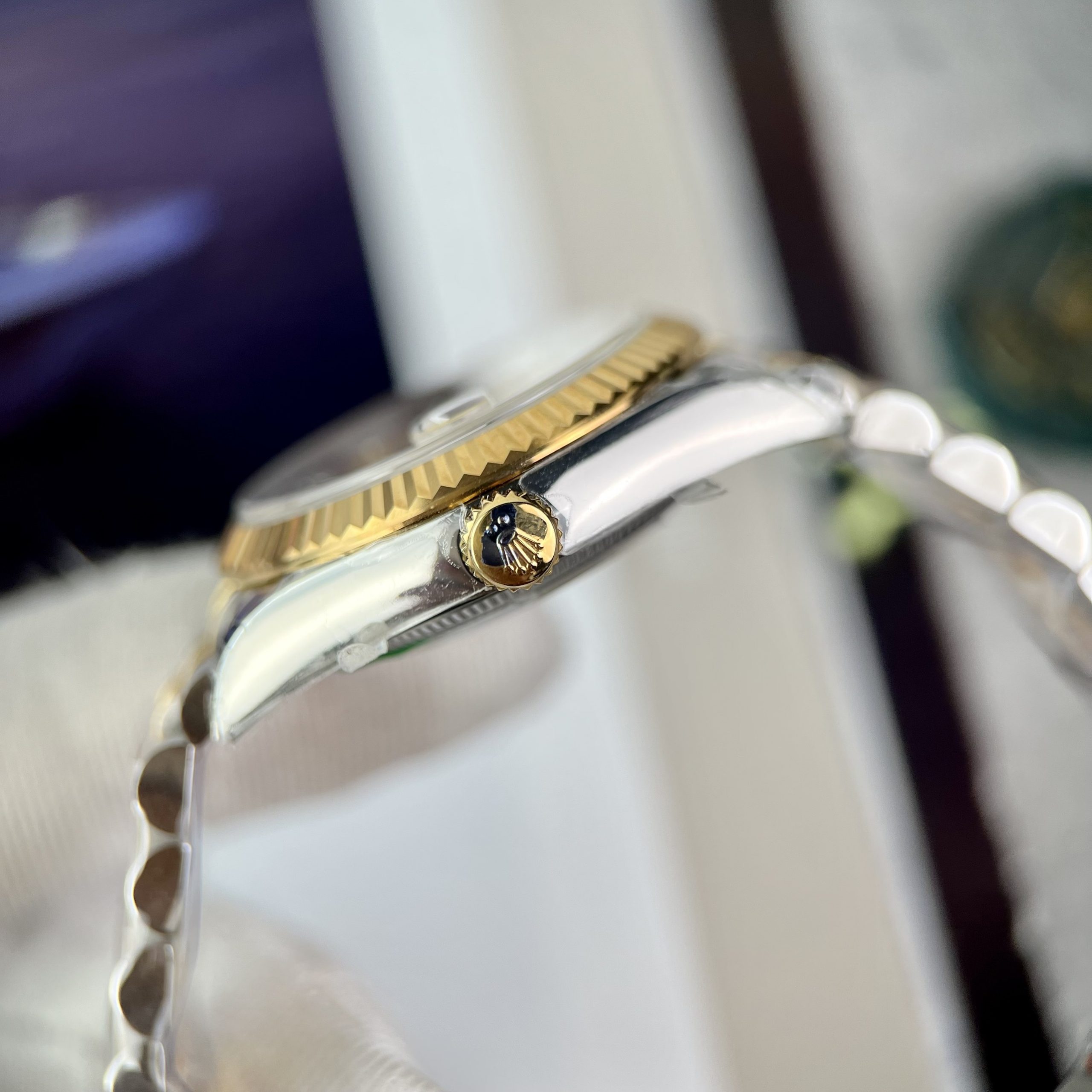 Đồng hồ Rolex DateJust Replica 11 nữ dây kim loại EW Factory 31mm (7) Đồng hồ Rolex DateJust Replica 11 nữ dây kim loại EW Factory 31mm (2)