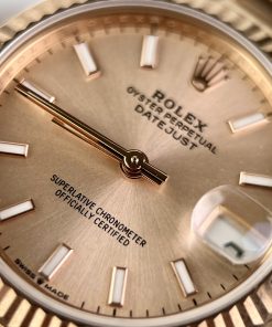 Đồng hồ Rolex DateJust Rose Gold Rep 11 Thụy Sỹ EW Factory 31mm (2)