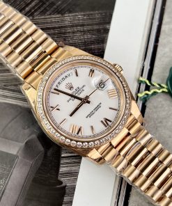 Đồng hồ Rolex Day-Date Replica 11 nam đính đá EW Factory 40mm (2)