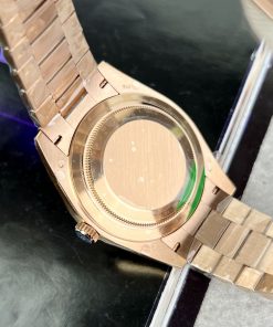 Đồng hồ Rolex Day-Date Rose Gold nam đính đá Replica 11 thụy sỹ 40mm (2)