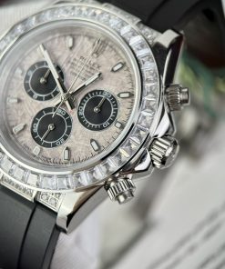 Đồng hồ Rolex Daytona nam mặt thiên thạch Rep 11 thụy sỹ 40mm (2)