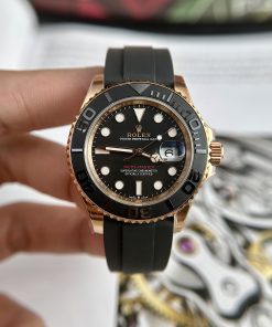 Đồng hồ Rolex Yacht-Master Rose Gold Replica 11 Clean Factory 40mm (2)