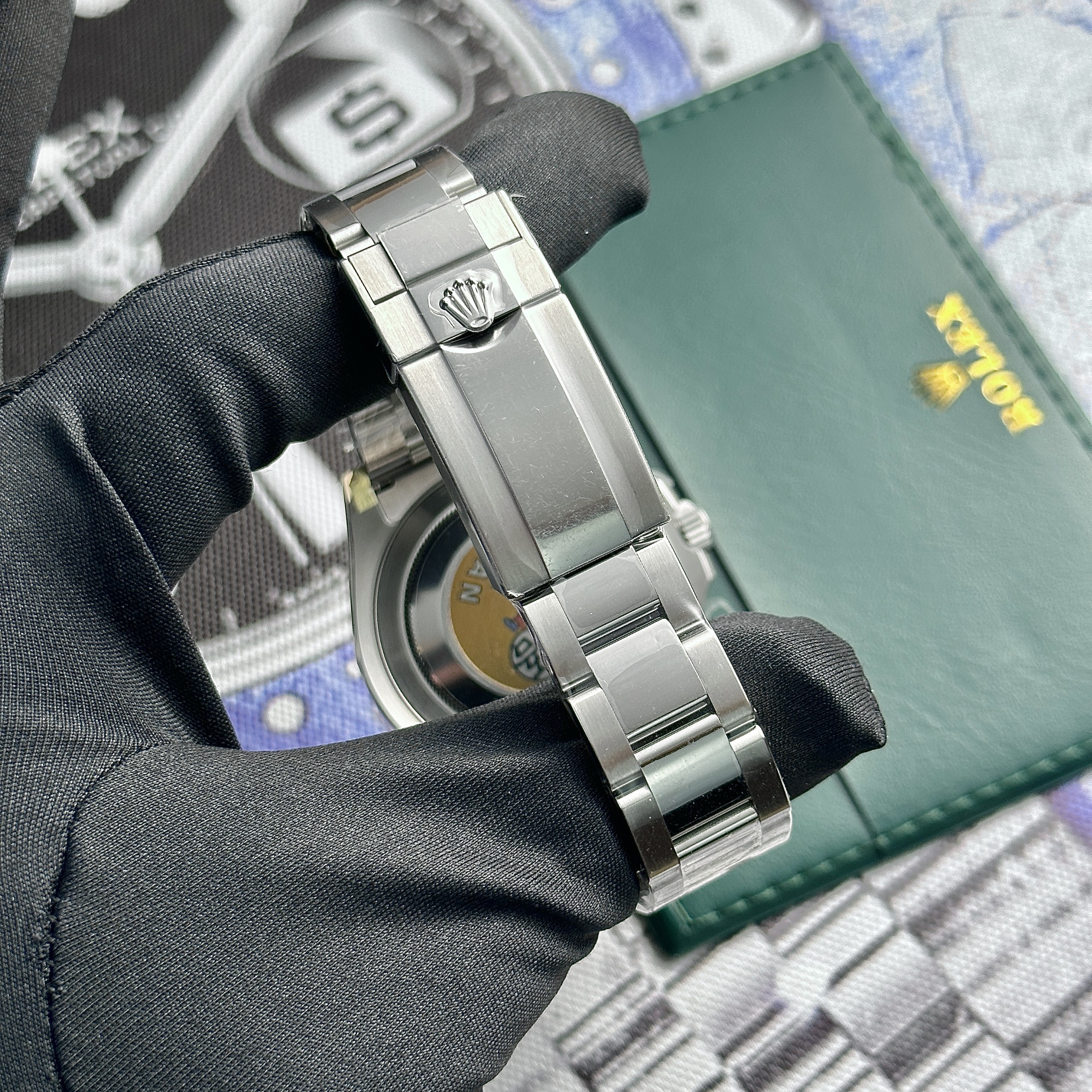 Đồng hồ Rolex Yacht-Master nam mặt xám Rep 11 Cao Cấp Clean Factory 40mm (4) Đồng hồ Rolex Yacht-Master nam mặt xám Rep 11 Cao Cấp Clean Factory 40mm (2)