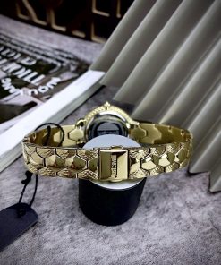 Đồng hồ nữ Just Cavalli JC1L046M0255 hình rắn mạ vàng 32mm