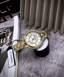 Đồng hồ nữ Just Cavalli JC1L046M0255 hình rắn mạ vàng 32mm