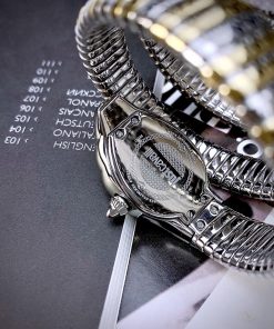 Đồng hồ nữ Just Cavalli JC1L168M0075 Like auth hình rắn mặt trắng 28mm (1)