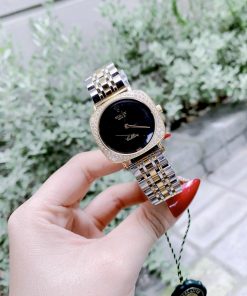 Đồng hồ nữ Rolex Cellini dây kim loại Demi mặt vuông 34mm (1)