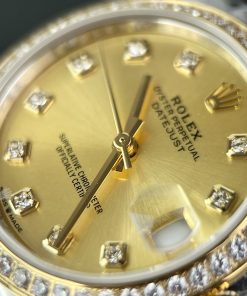 Đồng hồ nữ Rolex DateJust Replica 11 Thụy Sỹ EW Factory 31mm (2)