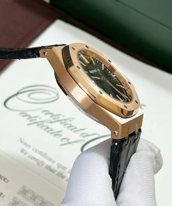Đồng hồ Audemars Piguet Rose Gold nam máy cơ Nhật Fake Cao Cấp 41mm (2)