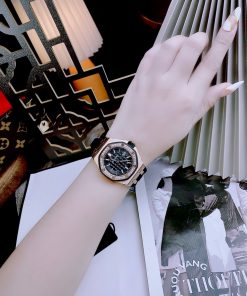 Đồng hồ Audemars Piguet Royal Oak Offshore Rose Gold màu đen Fake Cao Cấp 37mm (2)