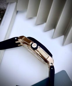 Đồng hồ Audemars Piguet Royal Oak Offshore Rose Gold màu đen Fake Cao Cấp 37mm (2)