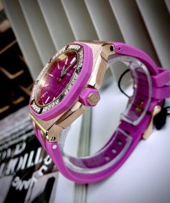 Đồng hồ Audemars Piguet Royal Oak Offshore Rose Gold màu tím Fake 11 37mm (2)