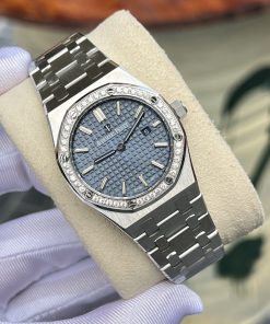 Đồng hồ Audemars Piguet Royal Oak Rep 11 Thụy Sỹ nữ đính đá 33mm (2)