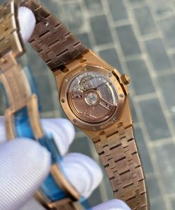 Đồng hồ Audemars Piguet Royal Oak Rose Gold Rep 11 Máy Cơ Thụy Sỹ 33mm (2)