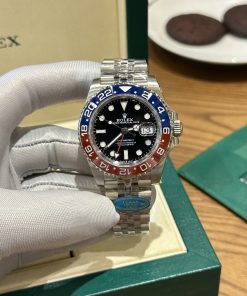 Đồng hồ GMT-Master ll Pepsi Dây Jubilee Replica 11 Clean Factory 40mm (2)