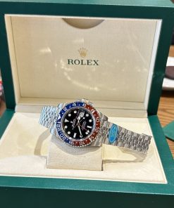 Đồng hồ GMT-Master ll Pepsi Dây Jubilee Replica 11 Clean Factory 40mm (2)