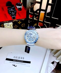 Đồng hồ Guess Eco-Friendly GW0409L1 màu xanh Like Auth 39mm (2)