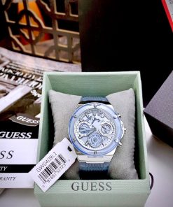 Đồng hồ Guess Eco-Friendly GW0409L1 màu xanh Like Auth 39mm (2)