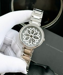 Đồng hồ Guess GW0528L1 Silver nữ đính đá Like Auth 36mm (2)