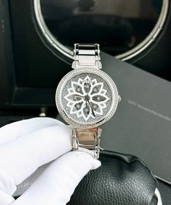 Đồng hồ Guess GW0528L1 Silver nữ đính đá Like Auth 36mm (2)