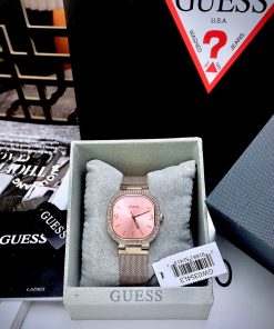 Đồng hồ Guess Tapestry Lady GW0354L3 nữ mặt hồng 32mm (2)