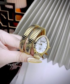 Đồng hồ Just Cavalli JC1L248M0025 màu vàng gold mặt trắng Like Auth 28mm (2)