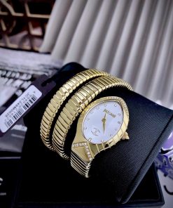 Đồng hồ Just Cavalli JC1L248M0025 màu vàng gold mặt trắng Like Auth 28mm (2)